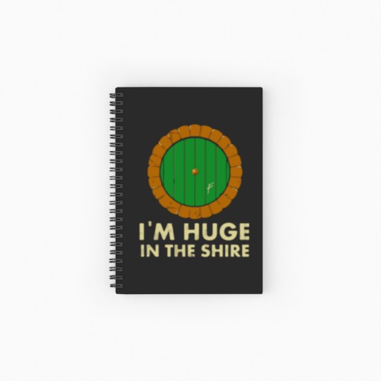 Discover I m Huge in the Shire Spiral Notebooks   Ruled Line