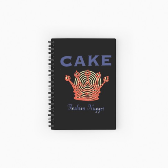 Discover cake fashion nugget Spiral Notebooks   Ruled Line