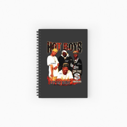 Discover Vintage Rap Hip Hop Spiral Notebook