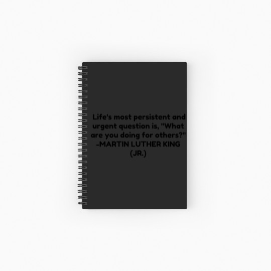 Discover What are you doing for others Spiral Notebooks   Ruled Line