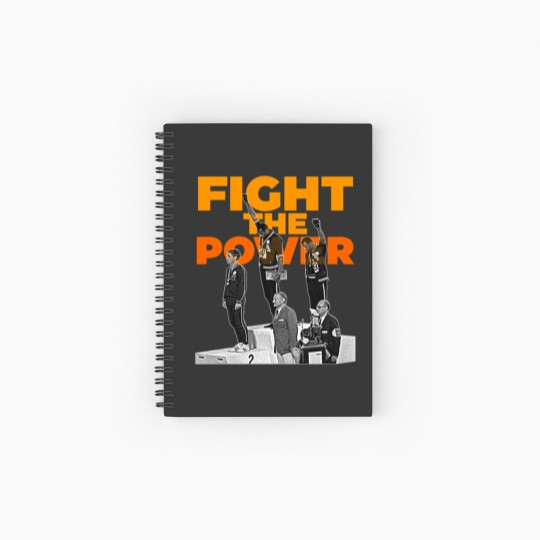 Discover Fight the Power Spiral Notebooks