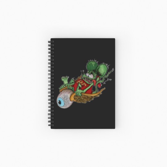 Discover Rat Fink Racerback Spiral Notebooks   Ruled Line