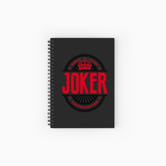 Discover World class joker  Spiral Notebooks   Ruled Line