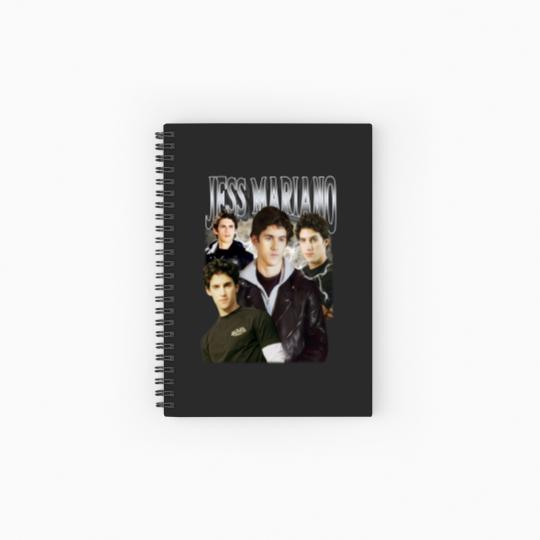 Discover Limited Jess Mariano Vintage 90s Grapic Milo Ventimiglia Spiral Notebooks   Ruled Line Spiral Notebooks   Ruled Line