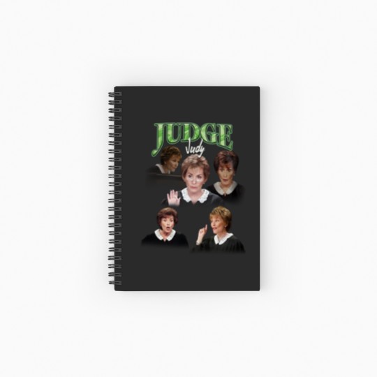 Discover Judge Judy 90's Spiral Notebooks   Ruled Line