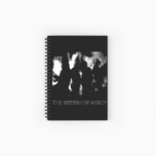 Discover The Sisters of Mercy Tour Vintage Spiral Notebooks   Ruled Line - The Sisters of Mercy Spiral Notebooks   Ruled Line