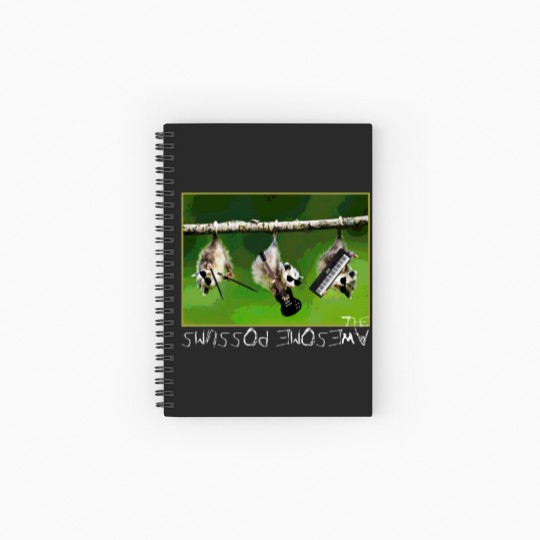 Discover the Awesome Possums t Spiral Notebooks   Ruled Line