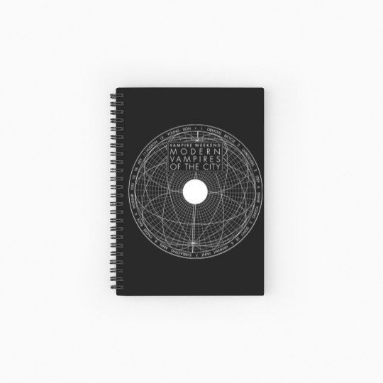 Discover Vampire Weekend Spiral Notebooks   Ruled Line: A Must-Have for Fans of the Indie Band