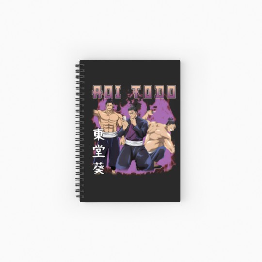 Discover Aoi Todo Vintage Spiral Notebooks   Ruled Line, Aoi Todo Vintage Spiral Notebooks   Ruled Line