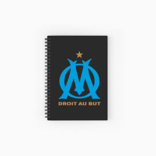 Discover Spiral Notebooks   Ruled Line Olympique Marseille Spiral Notebooks   Ruled Line