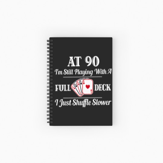Discover Funny 90th Birthday Gift Spiral Notebooks   Ruled Line 90 Year Old Cards Spiral Notebooks   Ruled Line