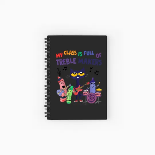 Discover My Class Is Full Of Treble Makers Music Teacher Lovers Spiral Notebooks   Ruled Line