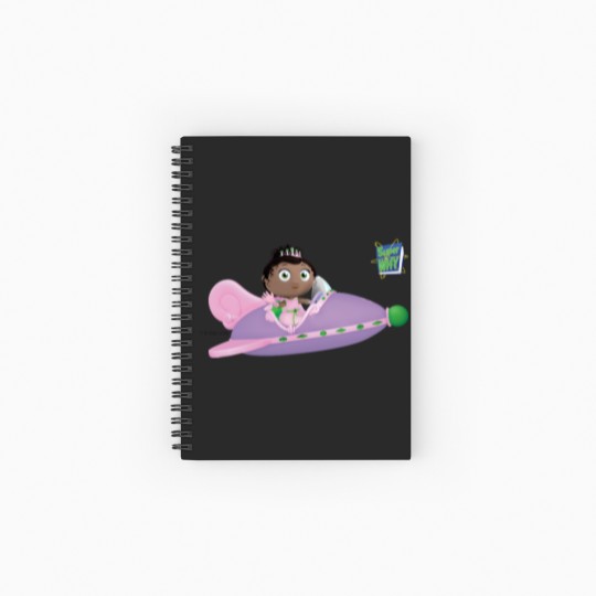 Discover Super WHY! Princess Presto Plane Spiral Notebooks   Ruled Line