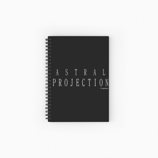 Discover Astral Projection Spiral Notebooks   Ruled Line - White Spiral Notebooks   Ruled Line