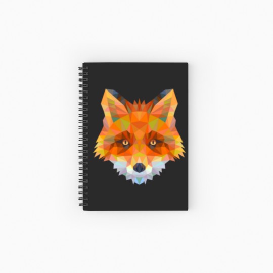 Discover Red Fox product - Gifts For Animal Lovers Spiral Notebooks   Ruled Line