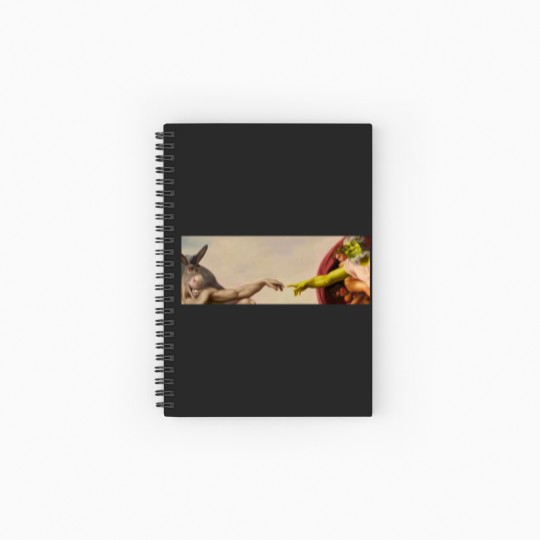 Discover Shrek hands of God Classic Spiral Notebooks   Ruled Line, Love Shrek Spiral Notebooks   Ruled Line