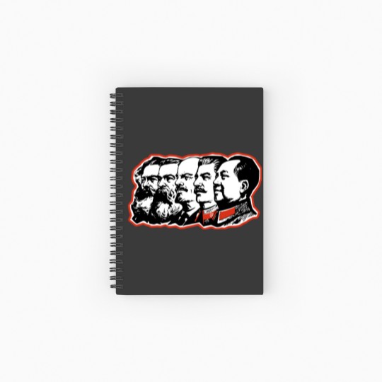 Discover Marx Engels Lenin Stalin Mao Spiral Notebooks   Ruled Line