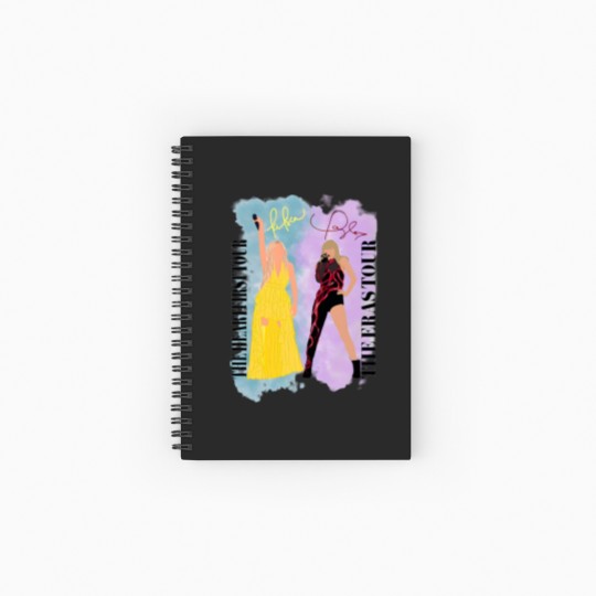 Discover Kelsea Ballerini Taylor Swifterini Tour Spiral Notebooks   Ruled Line - Heartfirst Eras