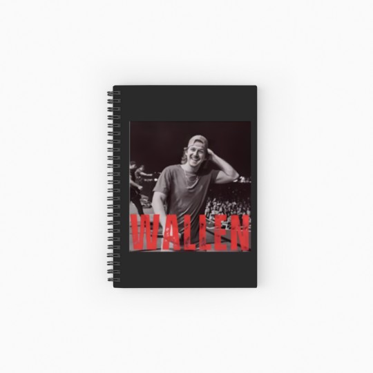Discover Wallen Spiral Notebooks   Ruled Line, Country Music Spiral Notebooks   Ruled Line, Wallen Country Music Spiral Notebooks   Ruled Line, Country Concert Spiral Notebooks   Ruled Line, Wallen Country Music Spiral Notebooks   Ruled Line