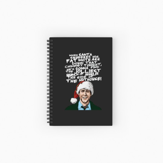 Discover Griswold alternative Christmas card Classic Spiral Notebooks   Ruled Line