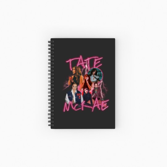 Discover Vintage Tate McRae Spiral Notebooks   Ruled Line, Tate McRae Bootleg Spiral Notebooks   Ruled Line