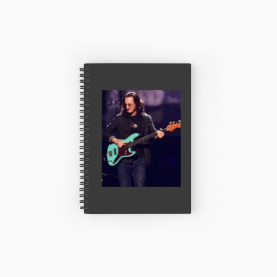Discover Geddy Lee Spiral Notebooks   Ruled Line