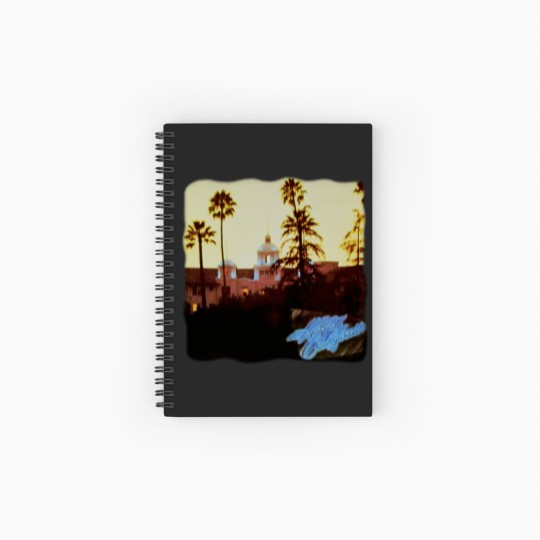 Discover Vintage The Eagles Concert Tour Spiral Notebooks   Ruled Line Hotel California