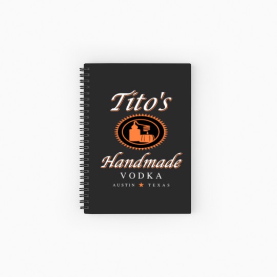 Discover Tito Spiral Notebooks   Ruled Line, TITO'S Handmade Vodka Spiral Notebooks   Ruled Line, Austin Spiral Notebooks   Ruled Line