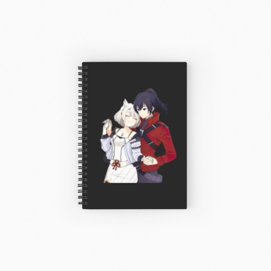 Discover Noah and Mio - Xenoblade Chronicles 3 Spiral Notebooks   Ruled Line