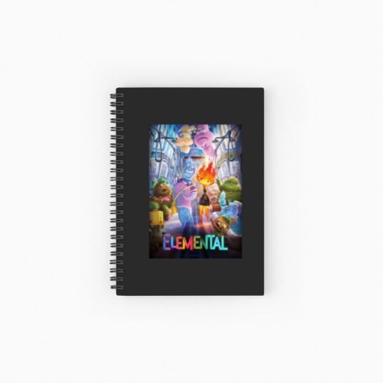 Discover Elemental Essential Spiral Notebooks   Ruled Line Elemental MOVIE lover