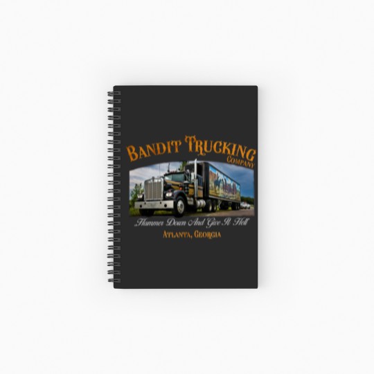 Discover Smokey And The Bandit Trucking Spiral Notebooks   Ruled Line Burt Reynolds Jerry Reed Snowman Vintage