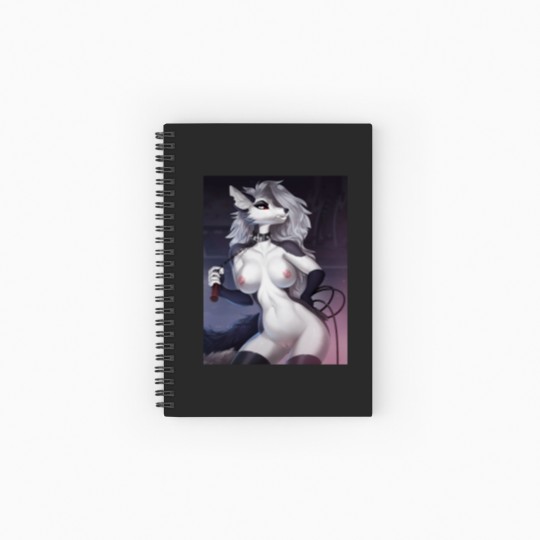 Discover Loona from Helluva Boss [NSFW] Spiral Notebooks   Ruled Line