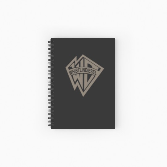 Discover Whistlin Diesel Merch Whistlindiesel Logo Premium Spiral Notebooks   Ruled Line
