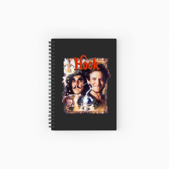 Discover hook 1991 Spiral Notebooks   Ruled Line Robin Williams
