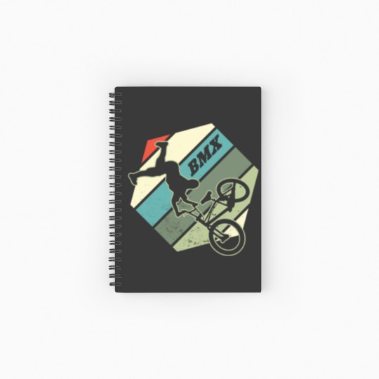 Discover Vintage BMX Spiral Notebooks   Ruled Line