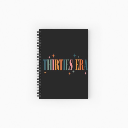 Discover In My Thirties Era  30th Birthday 1994  Spiral Notebooks   Ruled Line