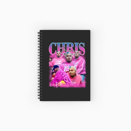 Discover Chris Brown Spiral Notebooks   Ruled Line, Chris Brown Lover Spiral Notebooks   Ruled Line, Chris Brown