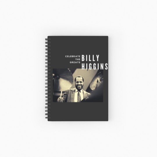 Discover Billy Higgins Great Jazz DrummerMusician Spiral Notebooks   Ruled Line