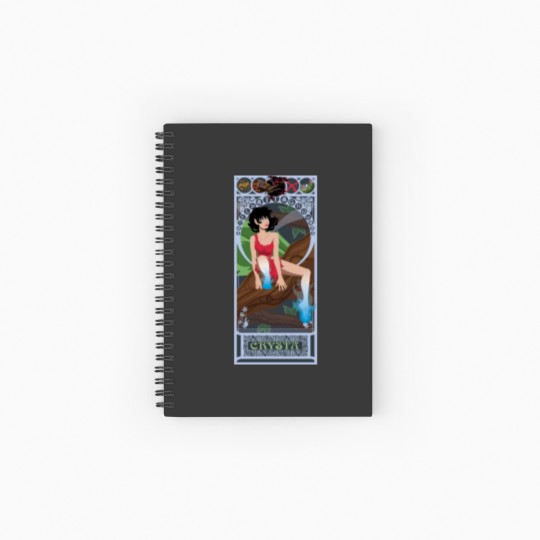 Discover Crysta Nouveau - Fern Gully Spiral Notebooks   Ruled Line