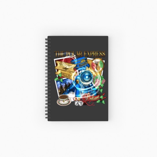 Discover 22 Christmas Polar Express Spiral Notebooks   Ruled Line