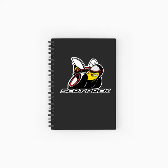 Discover Scat Pack-Logo Spiral Notebooks   Ruled Line
