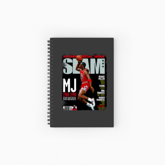 Discover MJ SLAM MAGAZINE Spiral Notebooks   Ruled Line