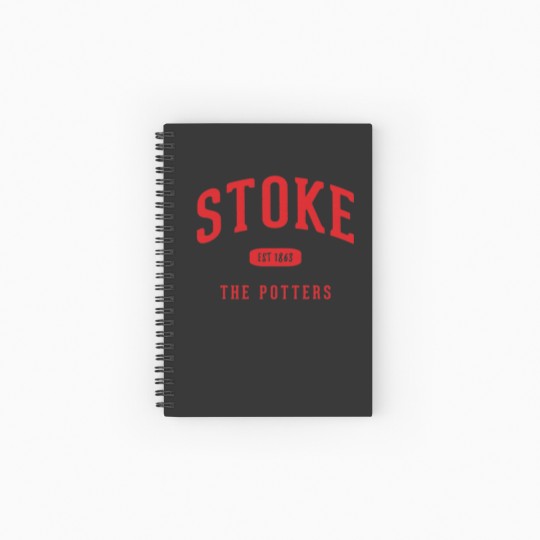 Discover Stoke City FC Spiral Notebooks   Ruled Line