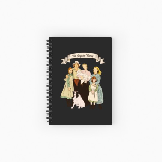 Discover The Ingalls family Spiral Notebooks   Ruled Line