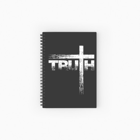 Discover Christian Truth Cross Spiral Notebook