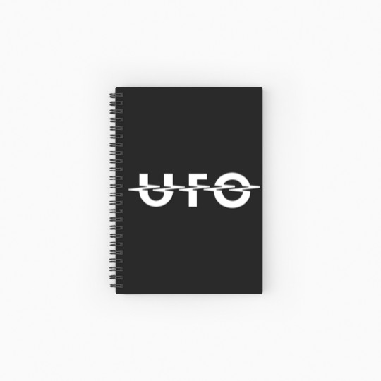 Discover UFO ROCK BAND DE Spiral Notebooks   Ruled Line
