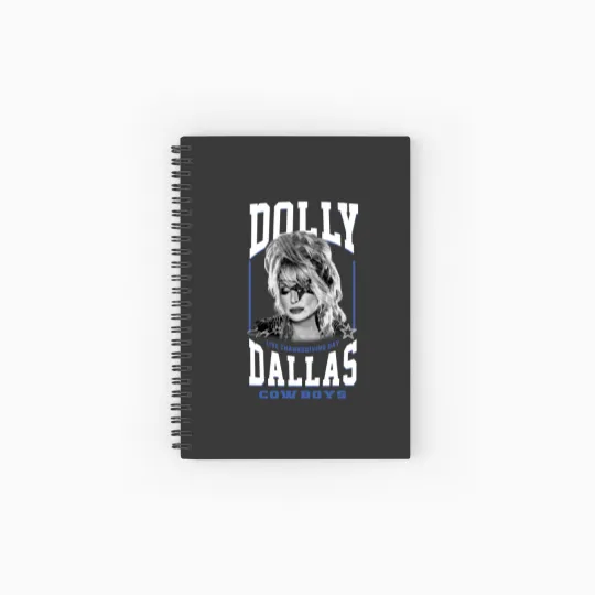 Discover Classic Dolly Parton Dallas Live Thanhksgiving Day Spiral Notebooks   Ruled Line