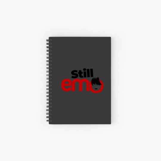 Discover Sill Emo Emo Clothes Spiral Notebook - Emo Core Style