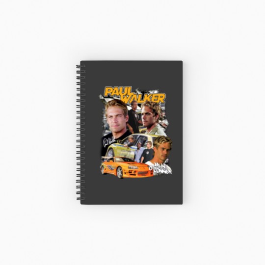 Discover Fast and Furious Spiral Notebook featuring Paul Walker