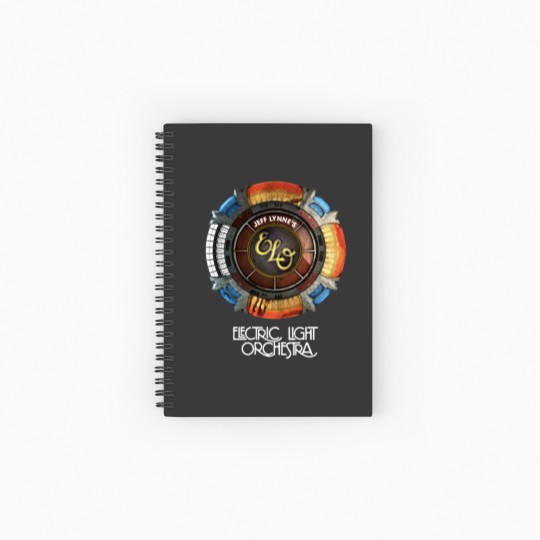 Discover Jeff Lynne's ELO Over and Out FINAL Tour Dates Spiral Notebooks   Ruled Line